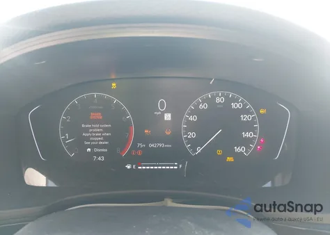 2023 Honda Civic Ex /Ex W/O Bsi из США, поврежденный, VIN 2HGFE1F70PH311067